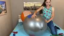 girlfriend pops your rare Q24 balloons with fingernails and wooden stick