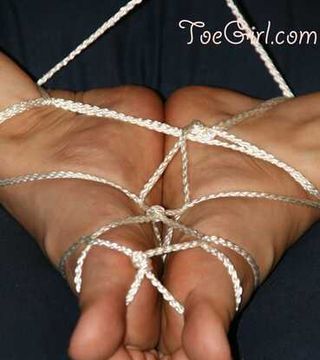 Tied feet
