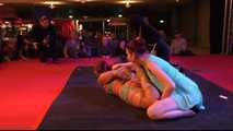 Bondage Superstars in a Public Hogtie Challenge