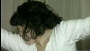 19 Yr OLD JENNIFER IS MOUTH STUFFED, TAPE GAGGED, TIED WITH ARMS OUT AND TO 2 PILLARS & CLEAVE GAGGED (D48-10)d, bondage