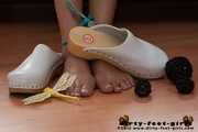 weiße Berkemann Clogs