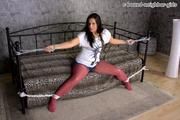 Yvonne for the first time tied up part 3