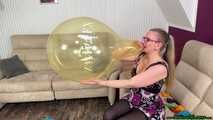 ballooncluster of six P18 and five pump2pops, one blow2pop P18