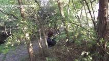 078048 Rachel Evans Takes A Spectacular Pee Into The River