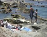 sexy girls barefoot in Spain