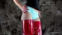 Meine blaue Hotpants