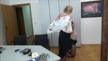 Jana und Vanessa - Prisoner Vanessa and Jana at the office Part 2 of 7
