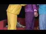 See 2 Videos with Alina and Julia enjoying Bondage in Rainwear from our Archives 2012