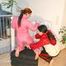 Jill tied and gagged by another archive girl bot wearing old school shiny nylon downwear (Pics)