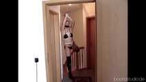 Bound on her floor