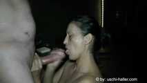 Cinema girl Julia gets fucked in a sex cinema