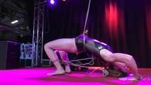 Predicament Extreme Bondage Challenge at BoundCon XIV - Rija Mae & Muriel La Roja 