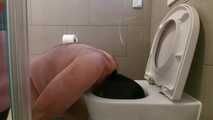 Lick the toilet clean