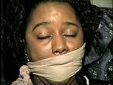 33 YEAR OLD BLACK NURSE GETS ACE BANDAGE CLEAVE & OTM WRAPPED GAGGED & HANDGAGGED (D48-14)