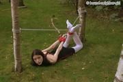 Tanja - Tied up in the forest 3