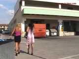 016133 Eve Takes A Daring Emergency Pee In The Supermarket Drain