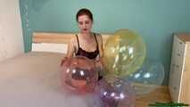 Belbal 14" helium popping with wooden stick in lingerie
