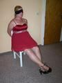 Miri cuffed and roped