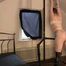 Dark Nuts Live: Rough action with flogger and blowjob