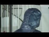 03:40 Min. video with Nicole tied and gagged in shiny nylon rainwear