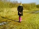 Walking cuffed behind part 2