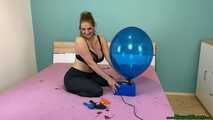 pumppopping seven balloons