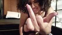 Jerk off to my middle finger