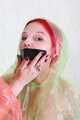 Morrigan and Valeria Ross - Double hogtaped in raincoat