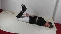 Tanya hogtied photoshoot