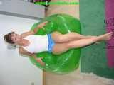 739 Pictures of Leoni in shiny nylon Shorts taken 2005-2008 in one package!