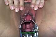 Big clear toy and speculum