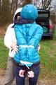 Petra tied and gagged by Jill in downjackets