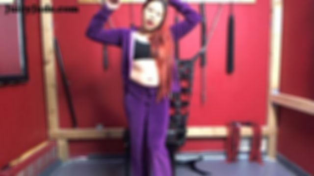 Velour Suit Tease