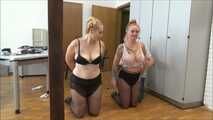 Jana und Vanessa - Prisoner Vanessa and Jana at the office Part 2 of 7