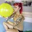 Blow2Pop yellow 18inch *globos payaso*