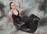 PVC prom dress (set from the archiv)