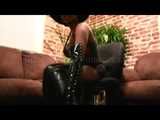 Lady Latex legs