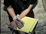JOI'S RANSOM NOTE, PHONE CALL, BOUND, GAGGED & BLINDFOLDED (D20-2)