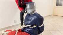 Breathplay Sebastien in 2 puffer jackets.
