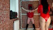 My dirty slave boy gives me a blowjob