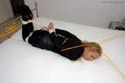 Noelle in Hogtied