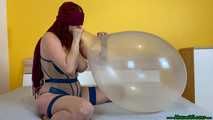 blindfolded topless Blow2Pop clear U16