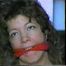 25 YR OLD CHARLENE GETS MOUTH STUFFED, CLEAVE GAGGED, BLINDFOLDED, TIED TO CHAIR, LINGERIE, GARTER BELT & NYLONS (D61-13)