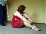 Cutie tied up