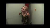 Amanda Bryant Handcuffed in the Stairwell