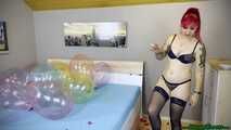 sexy lingerie cigpopping B14 soap and smoking
