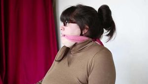 Agent Kiki - Silk Scarf Bondage