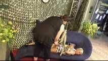Hogtie on the Erotic Fair