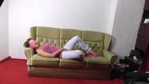 Miri in pink ropes Photoshoot