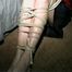 WINDOW WASHER WENDY IS BAREFOOT, BALL-TIED, TAPE GAGGED, MOUTH STUFFED, WRISTS & HANDGAGGED (D45-15)